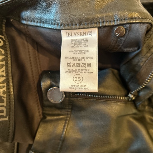 BlankNYC Faux Leather Pants - Picture 4 of 7
